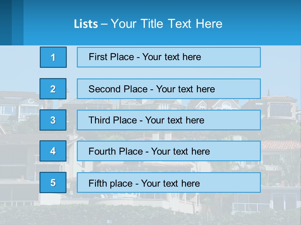 Window Fence Boardwalk PowerPoint Template