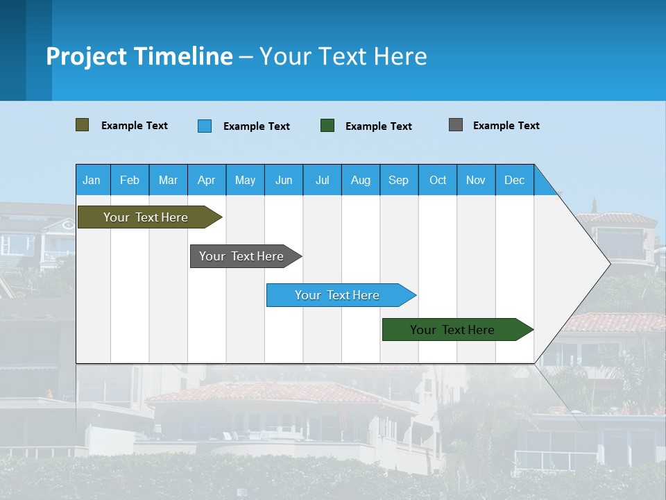Window Fence Boardwalk PowerPoint Template