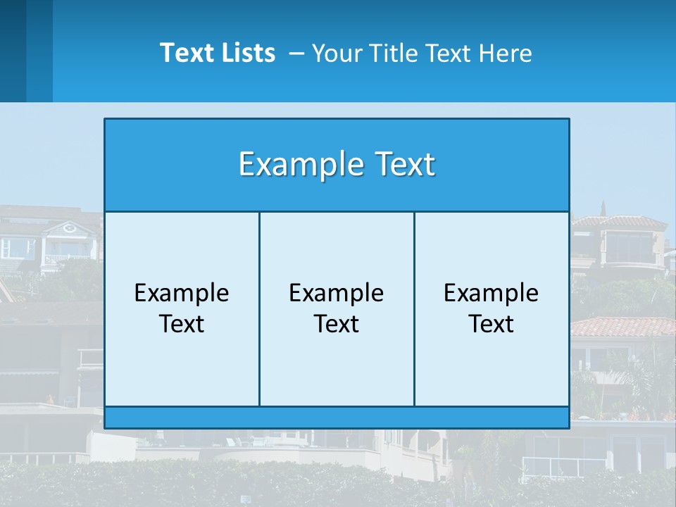 Window Fence Boardwalk PowerPoint Template