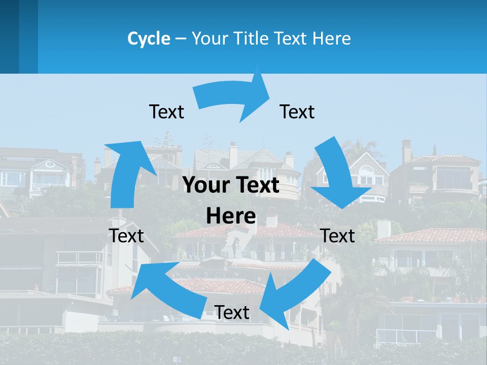 Window Fence Boardwalk PowerPoint Template