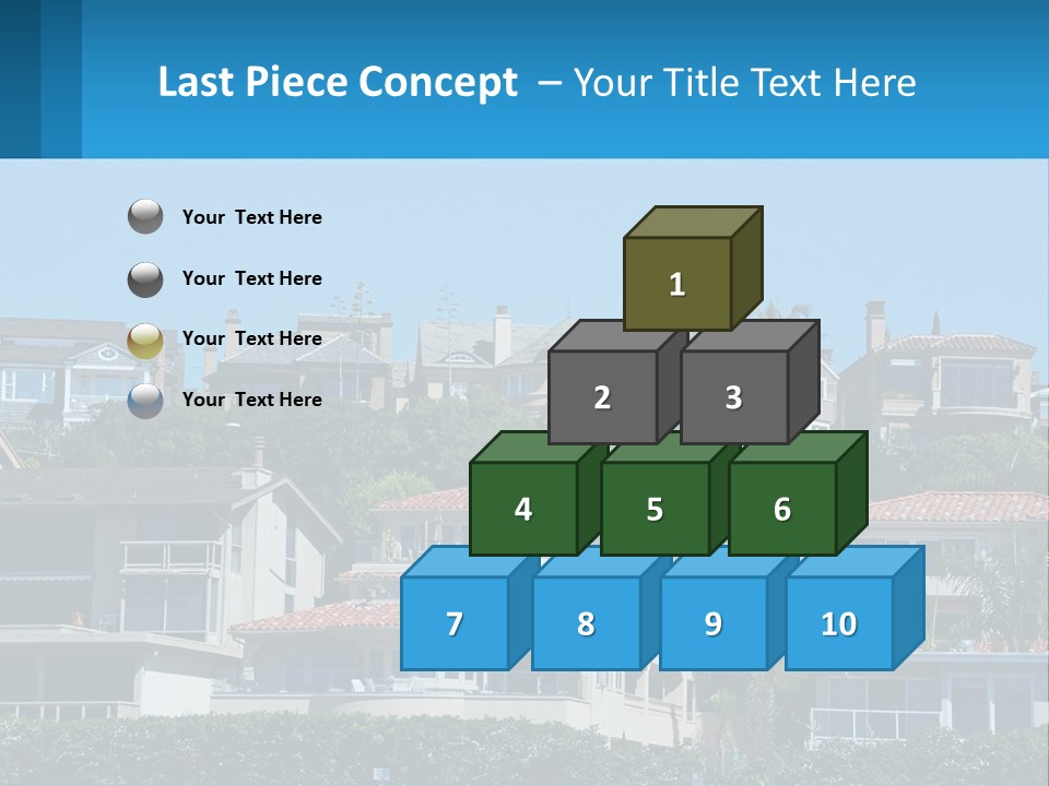 Window Fence Boardwalk PowerPoint Template