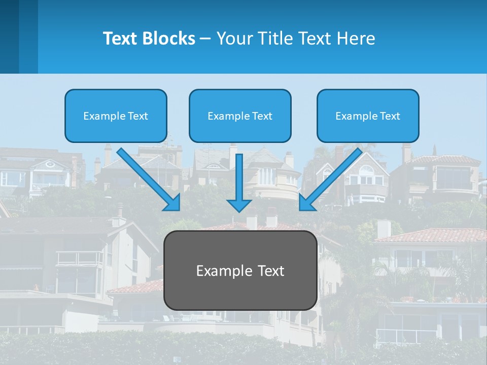 Window Fence Boardwalk PowerPoint Template