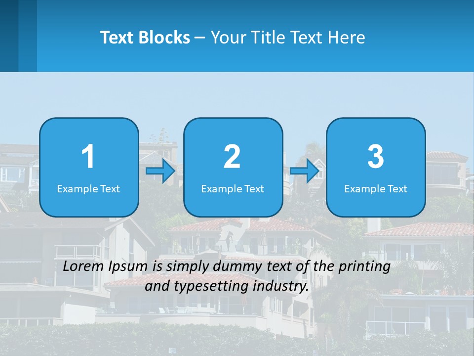 Window Fence Boardwalk PowerPoint Template