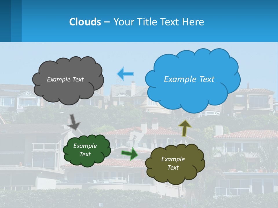 Window Fence Boardwalk PowerPoint Template