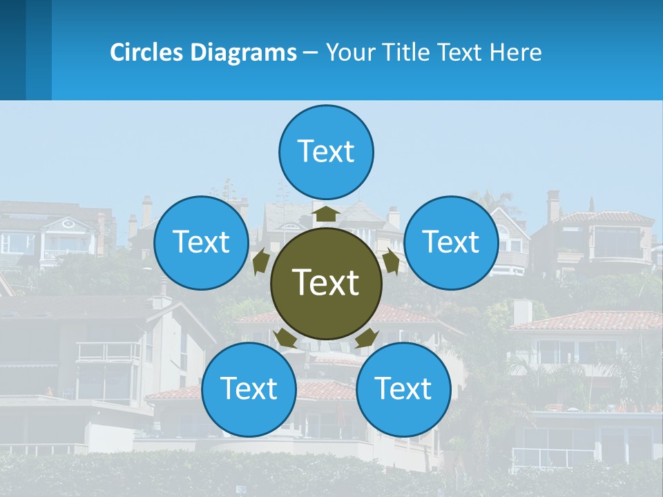 Window Fence Boardwalk PowerPoint Template