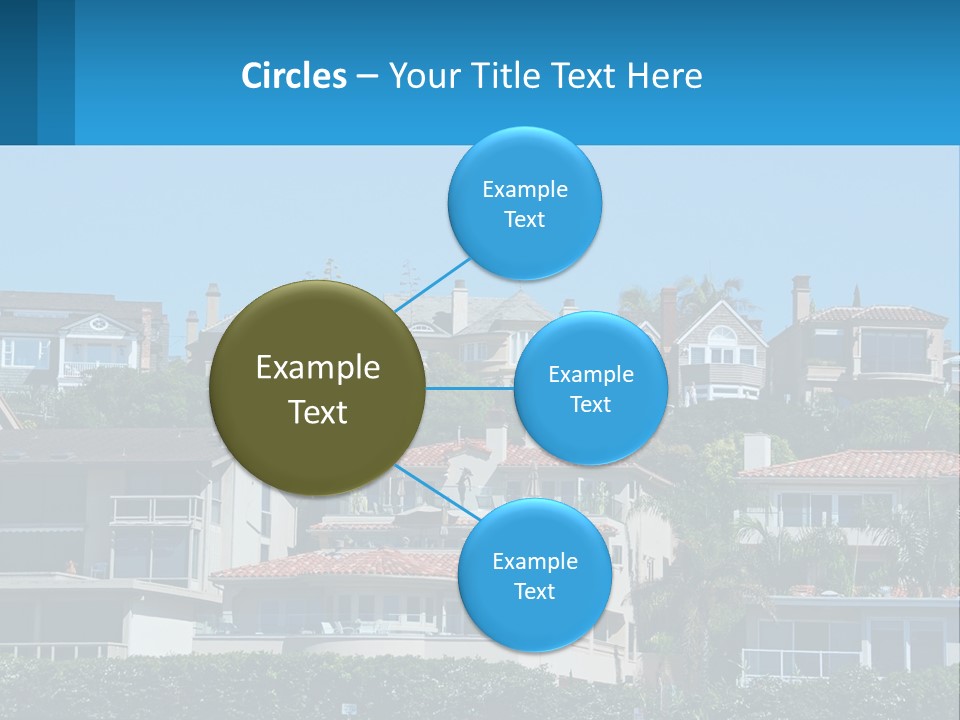 Window Fence Boardwalk PowerPoint Template