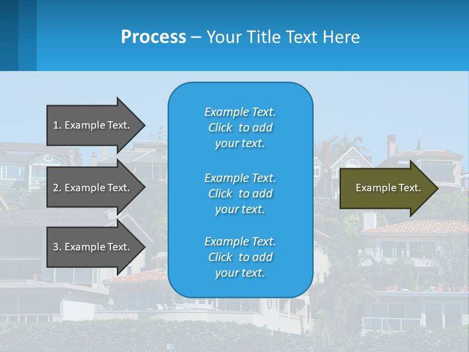 Window Fence Boardwalk PowerPoint Template