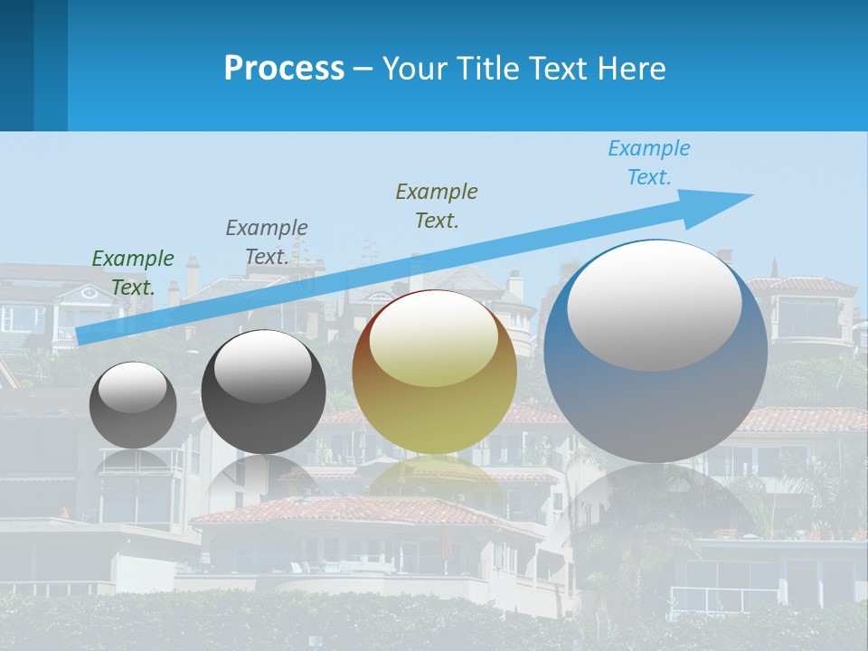 Window Fence Boardwalk PowerPoint Template