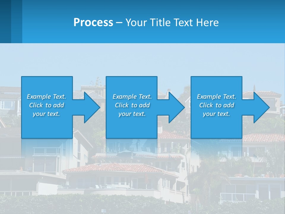 Window Fence Boardwalk PowerPoint Template