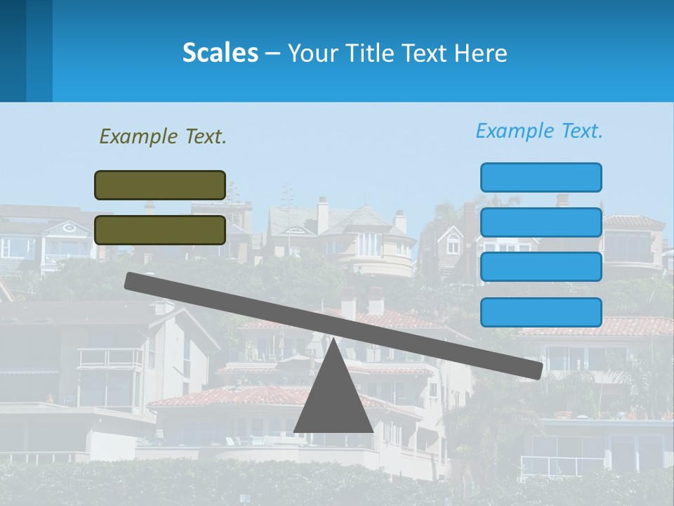 Window Fence Boardwalk PowerPoint Template
