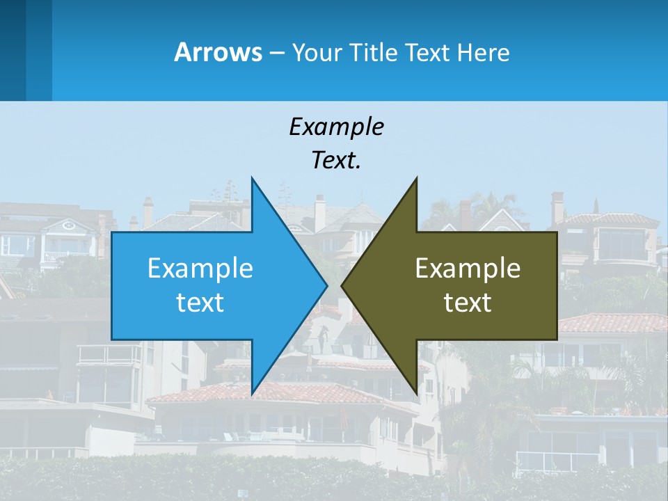 Window Fence Boardwalk PowerPoint Template