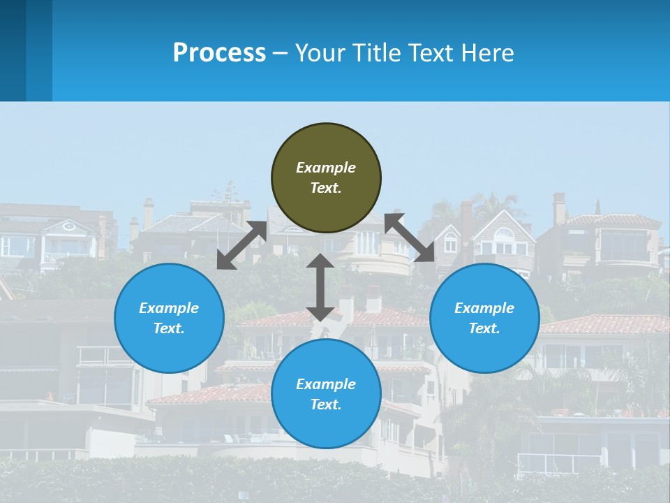 Window Fence Boardwalk PowerPoint Template