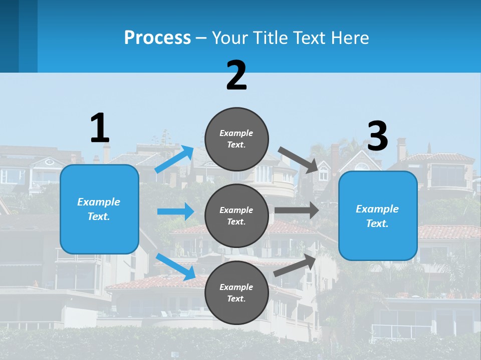 Window Fence Boardwalk PowerPoint Template