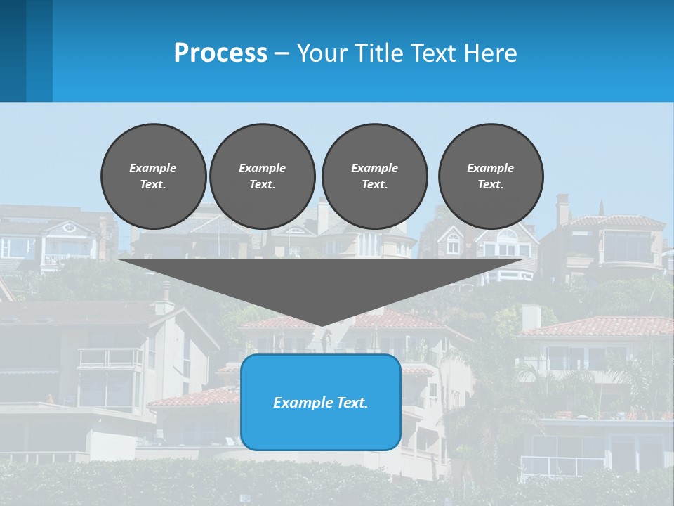 Window Fence Boardwalk PowerPoint Template