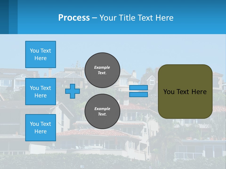Window Fence Boardwalk PowerPoint Template