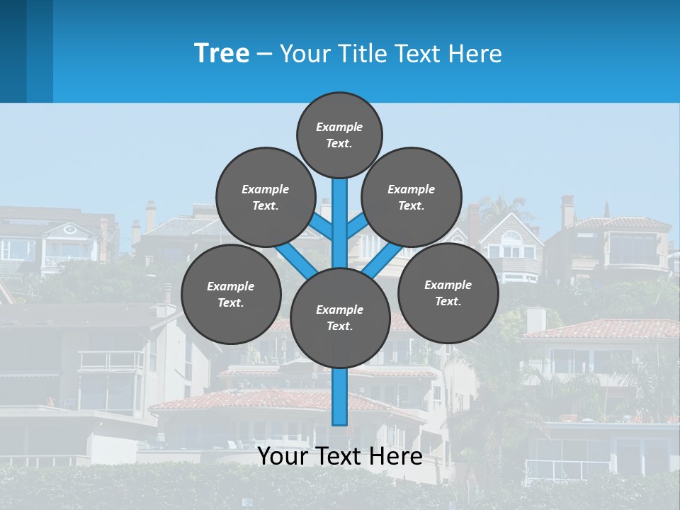 Window Fence Boardwalk PowerPoint Template