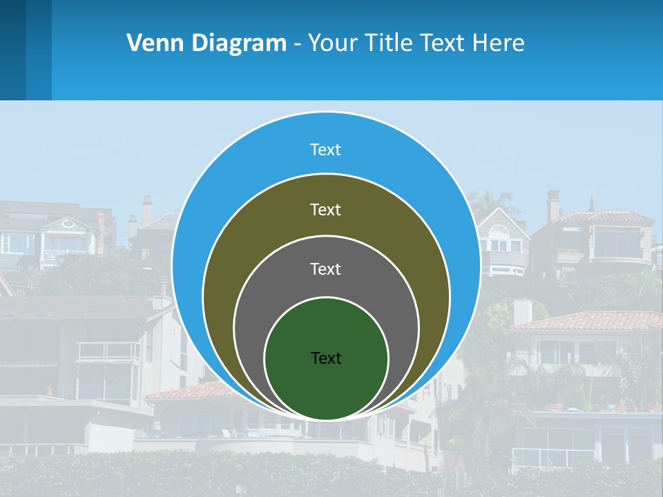 Window Fence Boardwalk PowerPoint Template
