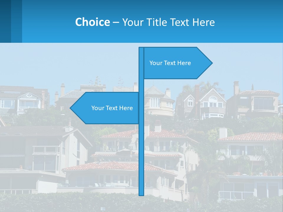 Window Fence Boardwalk PowerPoint Template