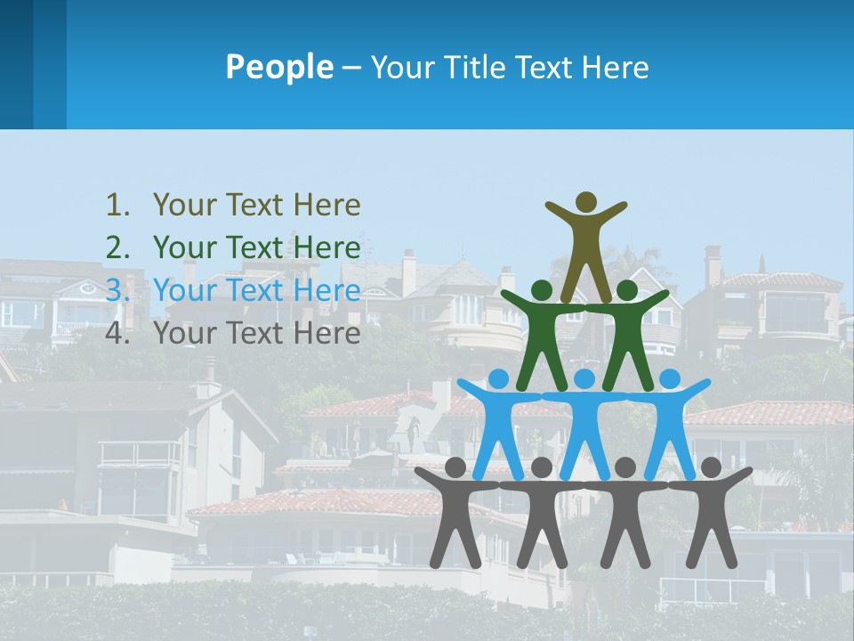 Window Fence Boardwalk PowerPoint Template