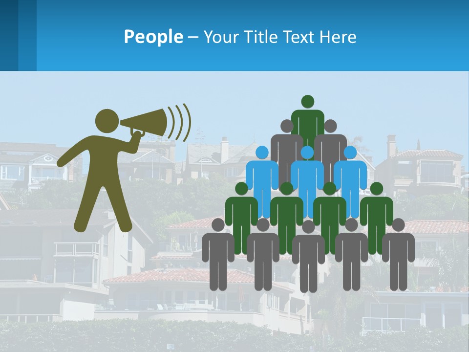 Window Fence Boardwalk PowerPoint Template