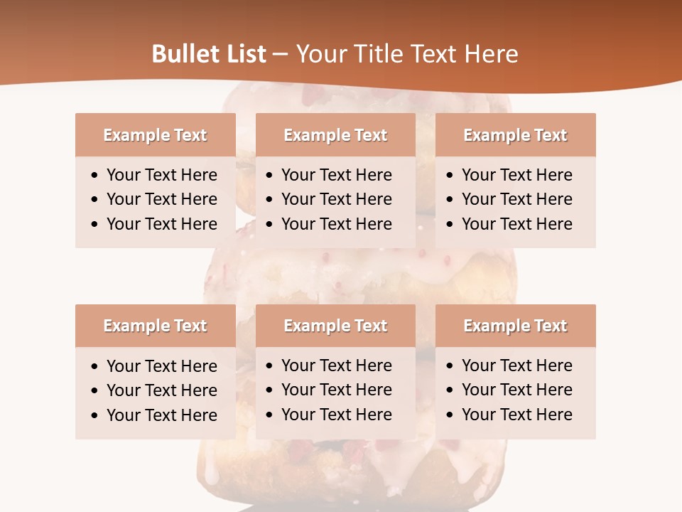 Tart Sweet Icon PowerPoint Template