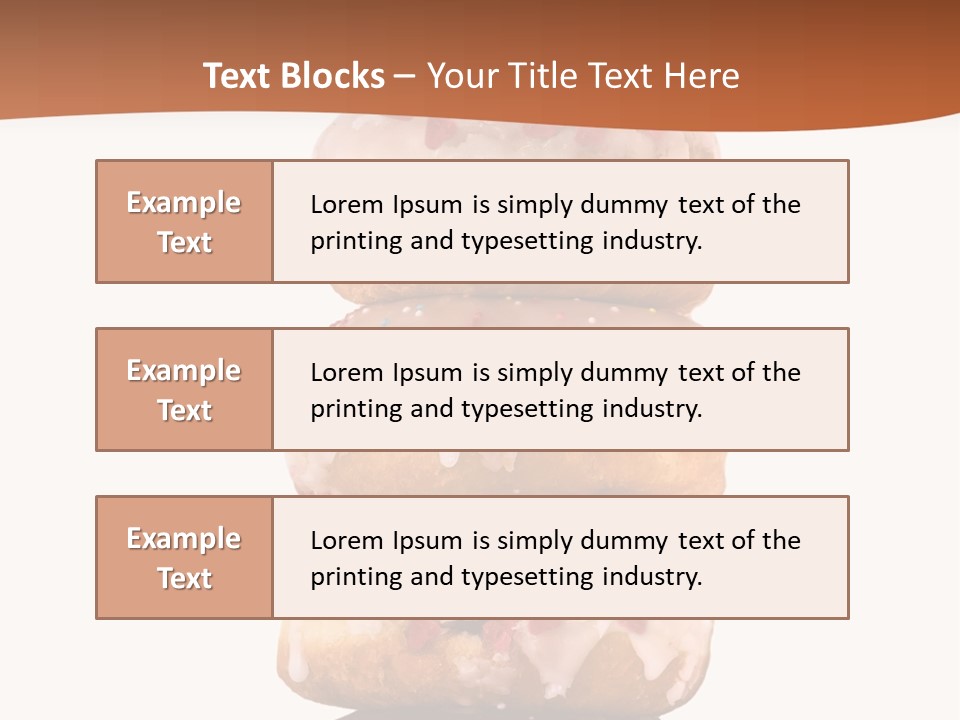 Tart Sweet Icon PowerPoint Template