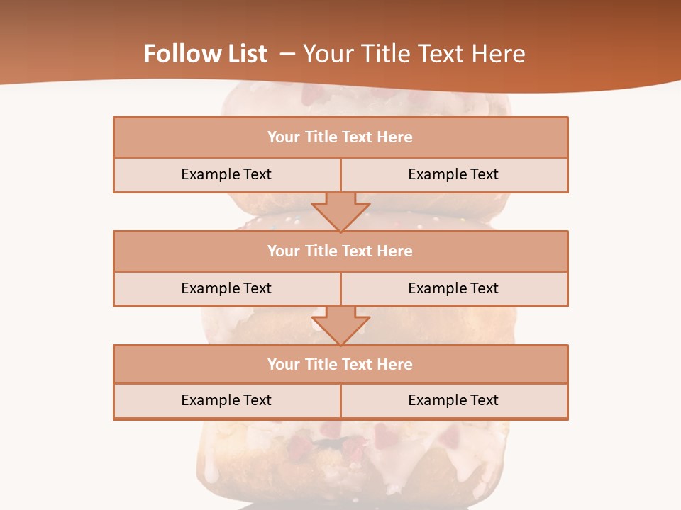 Tart Sweet Icon PowerPoint Template