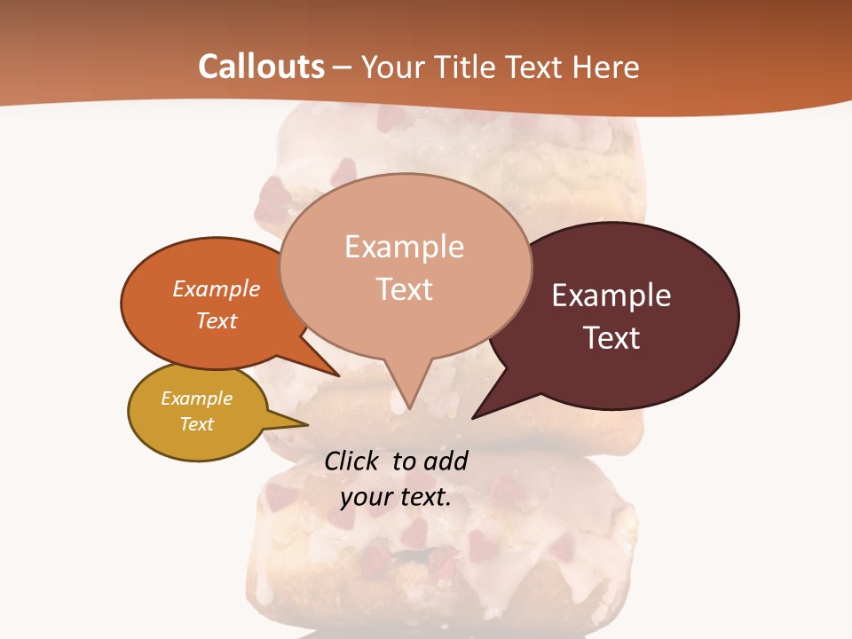Tart Sweet Icon PowerPoint Template