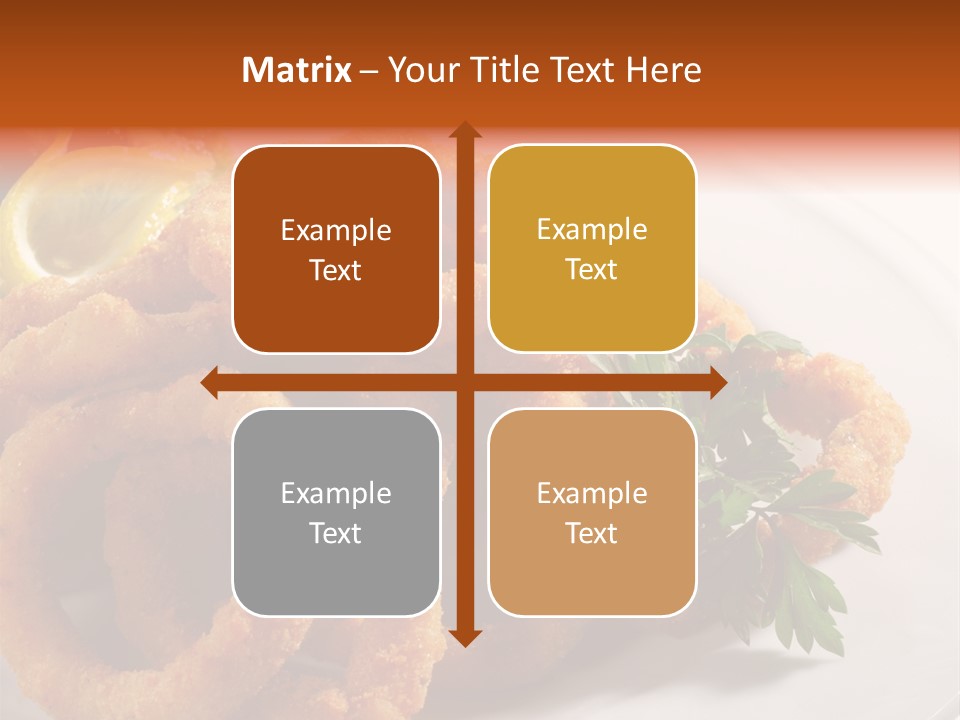 Breaded Oil Drip PowerPoint Template