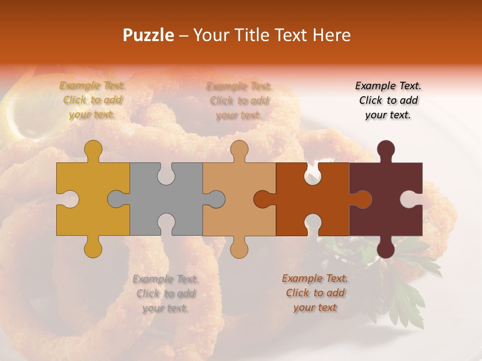 Breaded Oil Drip PowerPoint Template