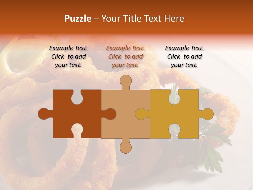 Breaded Oil Drip PowerPoint Template