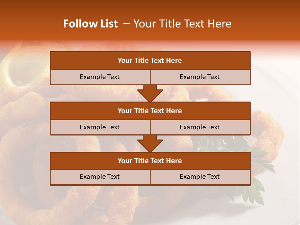 Breaded Oil Drip PowerPoint Template