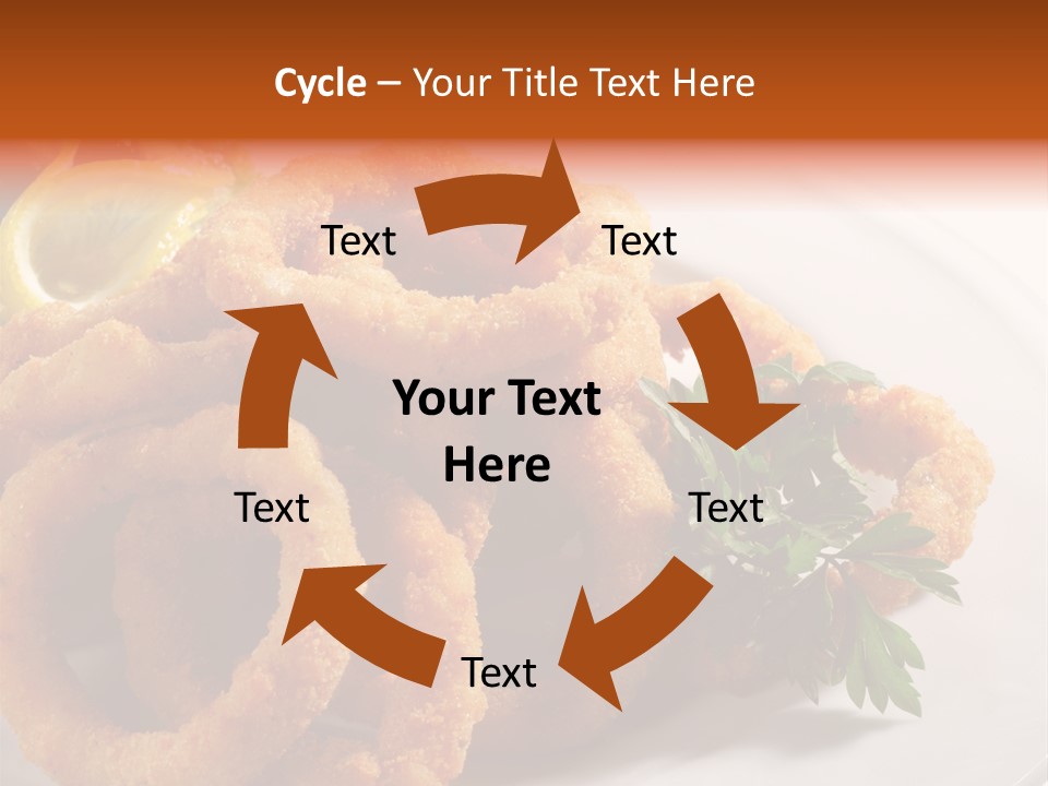 Breaded Oil Drip PowerPoint Template