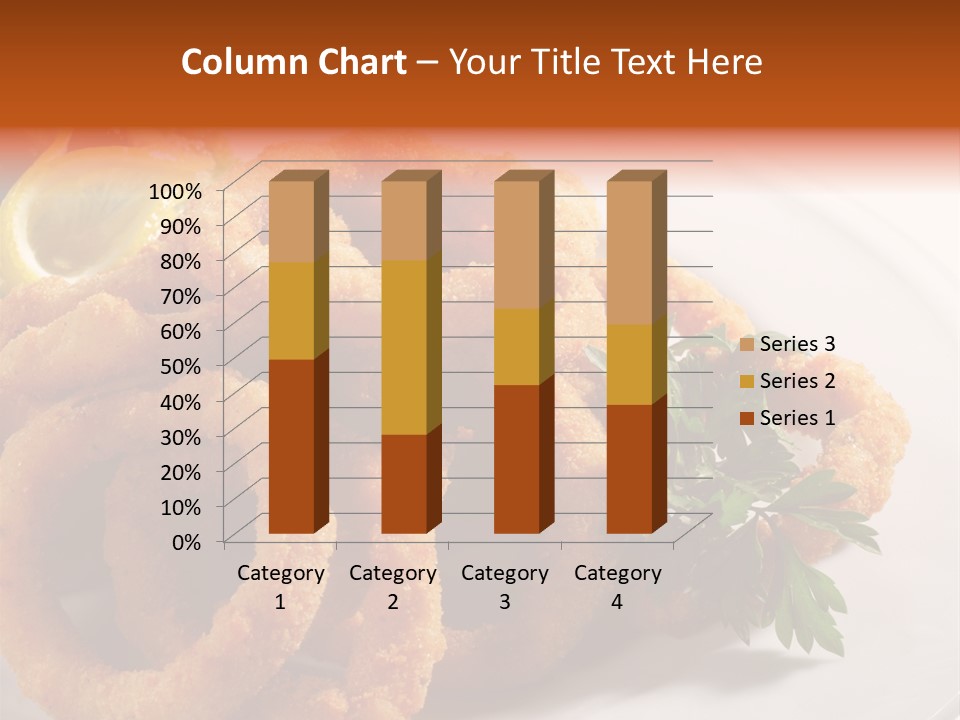 Breaded Oil Drip PowerPoint Template