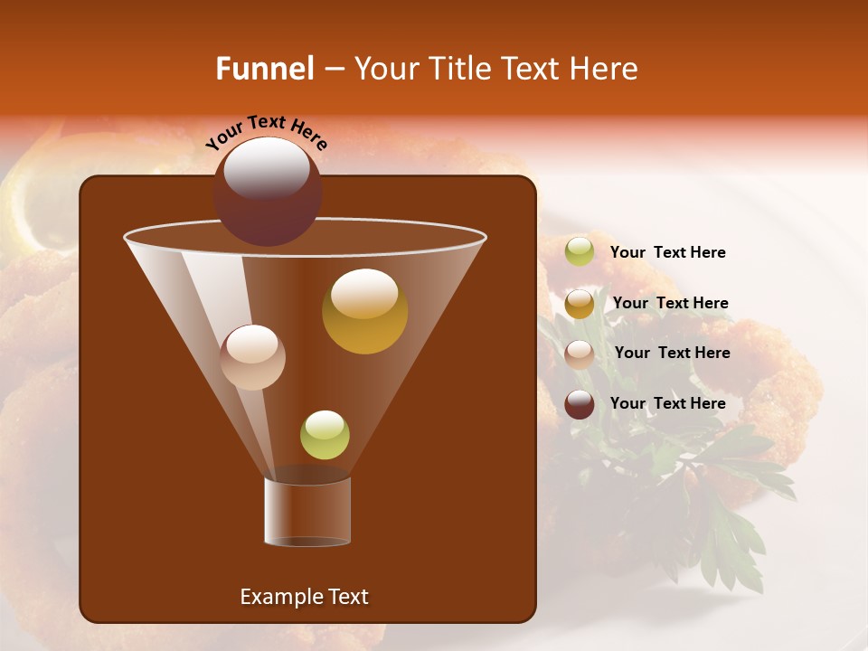 Breaded Oil Drip PowerPoint Template