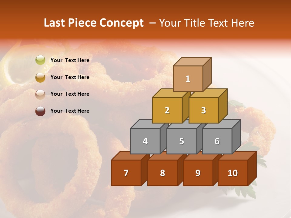 Breaded Oil Drip PowerPoint Template