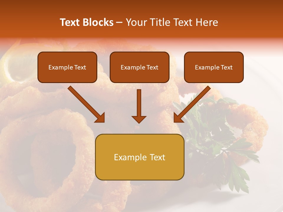 Breaded Oil Drip PowerPoint Template