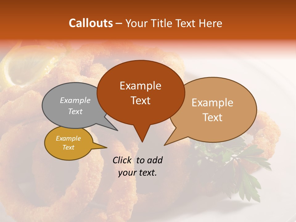 Breaded Oil Drip PowerPoint Template