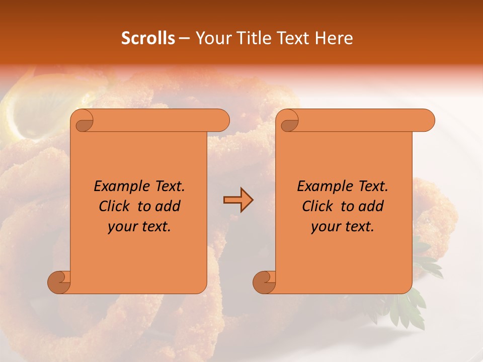 Breaded Oil Drip PowerPoint Template