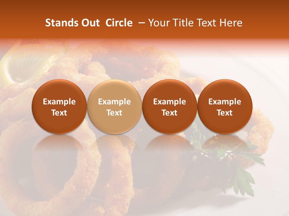 Breaded Oil Drip PowerPoint Template