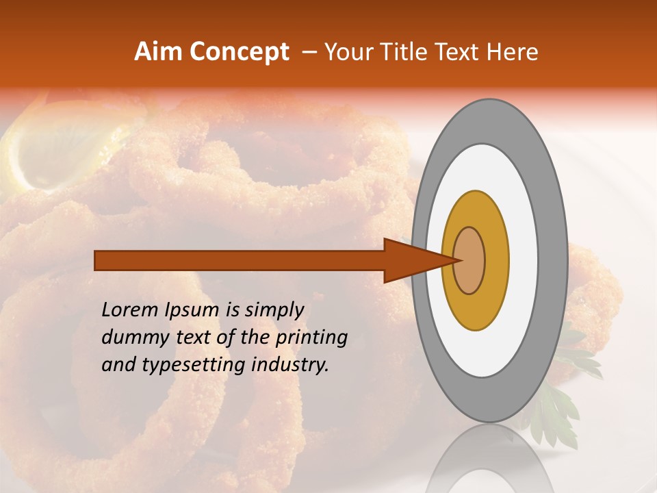 Breaded Oil Drip PowerPoint Template