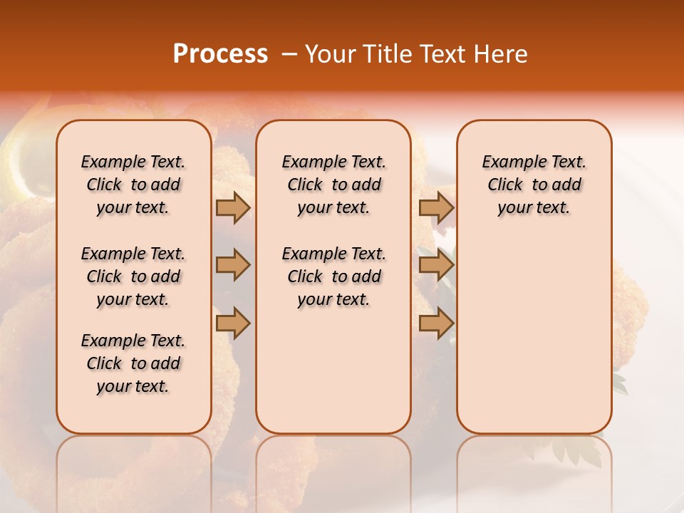 Breaded Oil Drip PowerPoint Template