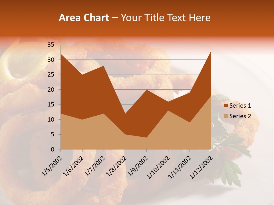 Breaded Oil Drip PowerPoint Template
