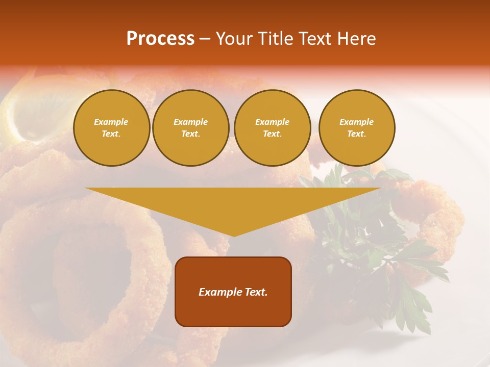 Breaded Oil Drip PowerPoint Template