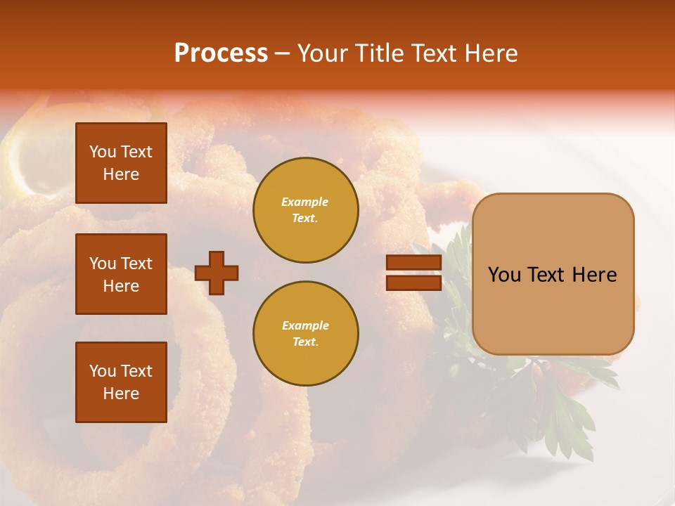 Breaded Oil Drip PowerPoint Template