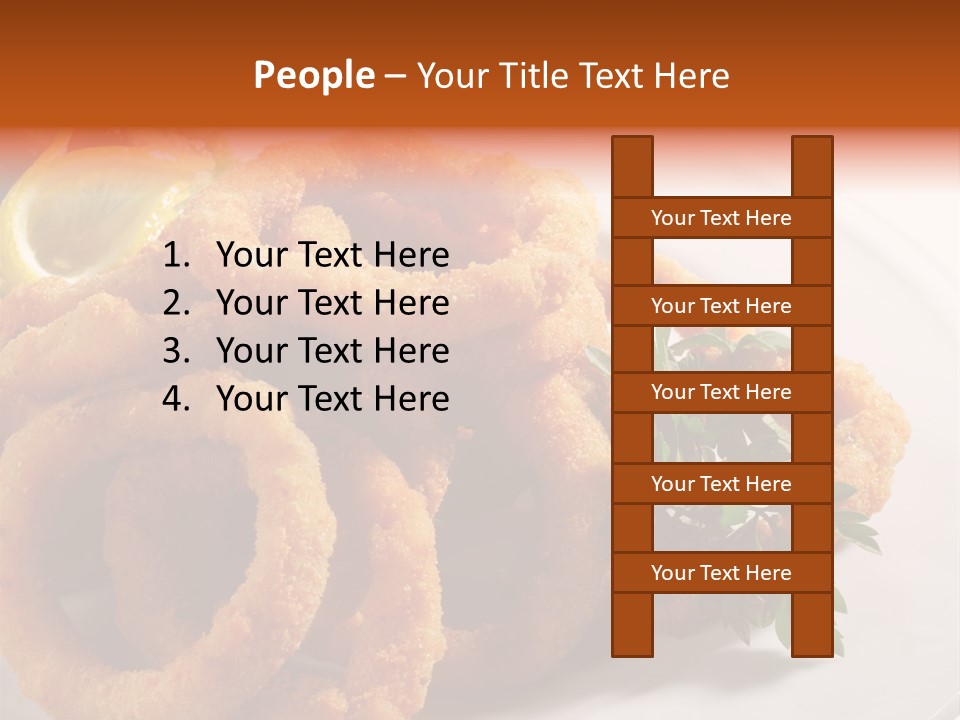 Breaded Oil Drip PowerPoint Template