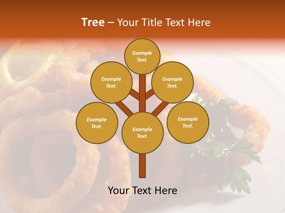 Breaded Oil Drip PowerPoint Template