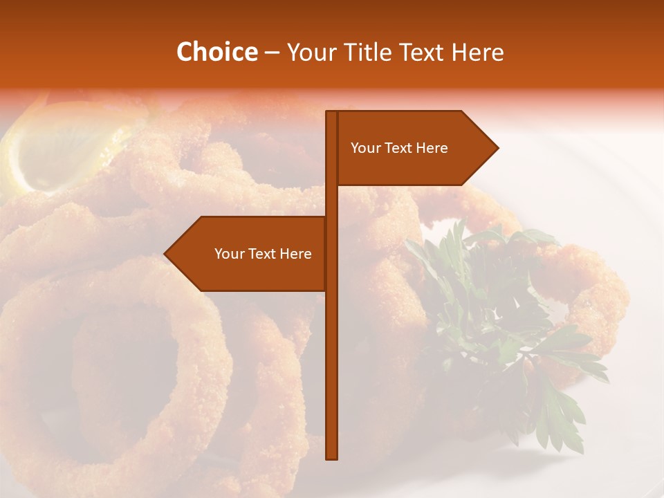 Breaded Oil Drip PowerPoint Template