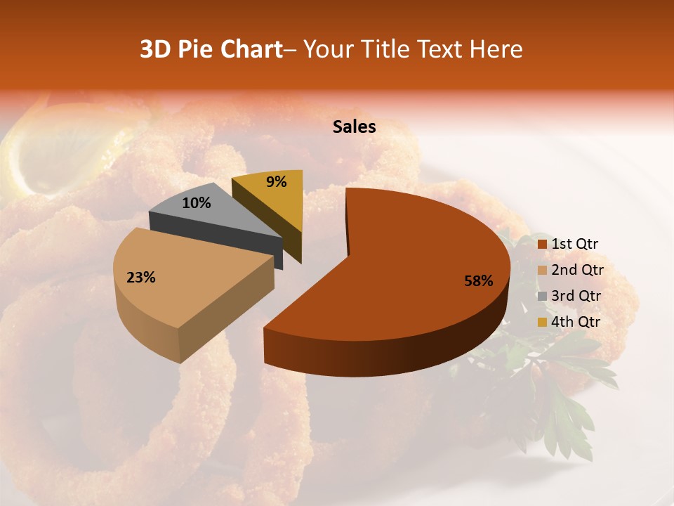 Breaded Oil Drip PowerPoint Template