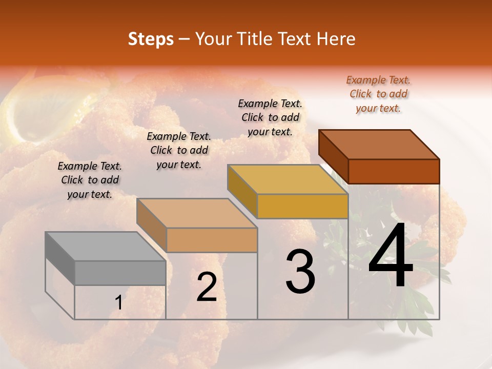Breaded Oil Drip PowerPoint Template